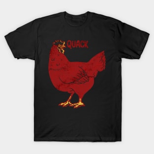 Quack Chicken Red T-Shirt